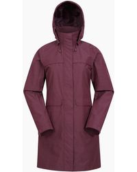 Mountain Warehouse - Ladies Cloudburst Textured Waterproof Jacket - Lyst