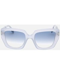 Marc Jacobs - Dark Sf Lens Azure Ruthenium Sunglasses - Lyst