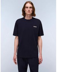 Napapijri - Small Box Logo T-Shirt - Lyst