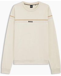 BOSS - Crewneck Sweatshirt - Lyst