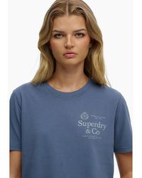Superdry - Luxe Casual Relaxed Short Sleeve T-Shirt - Lyst