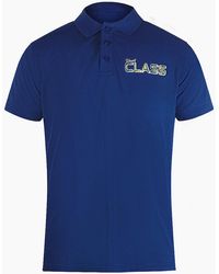 Roberto Cavalli - Cavalli Class Vibrant Floral Logo Iris Polo Shirt - Lyst