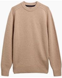 Barbour - Newtown Crew Neck Jumper - Lyst
