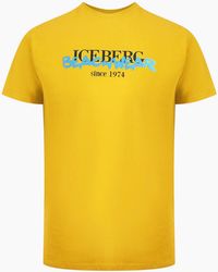 Iceberg - Ice Beachwear Logo T-Shirt - Lyst