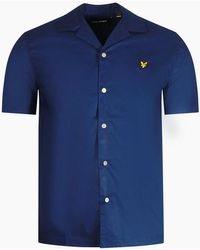 Lyle & Scott - Lyle & Scott Short Sleeve Resort Shirt - Lyst