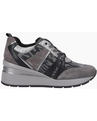 Geox - D Zosma B Waterproof Trainers Dark - Lyst