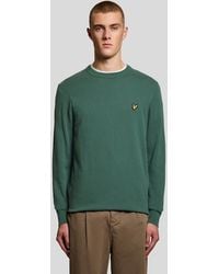 Lyle & Scott - Cotton Crew Neck Jumper - Lyst