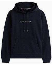 Tommy Hilfiger - Th Original Logo Drawstring Lounge Hoody - Lyst