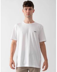 BOSS - Boss Tee Pima Logo T-Shirt - Lyst