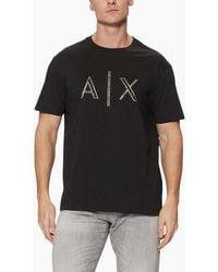 Armani - Exchange T-Shirts Milano A - Lyst