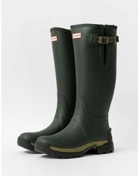 HUNTER - Balmoral Side Adjustable 3Mm Neo Lined Tech Sole Tall Boot - Lyst