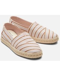 TOMS - Alpargata Rope 2.0 100% Cotton Ballet Espadrilles - Lyst