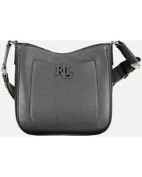 Ralph Lauren - Snap Closure Shoulder Bag With Contrasting Details - Lyst
