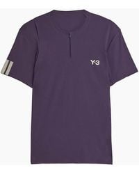 Y-3 - Printed Logo Crew Neck Raglan Short Sleeve T-Shirt - Lyst