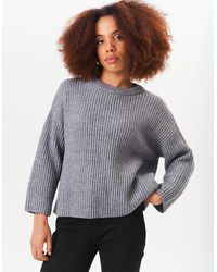Gini London - Chunky Knit Oversized Jumper - Lyst