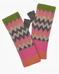 Nooki Design - Dora Chevron Wrist-Warmer Inpink Mix - Lyst