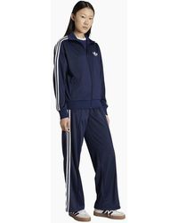 adidas Originals - Firebird Funnel Neck Long Sleeve Athletic Top - Lyst