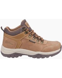 Cotswold - Overbury Waterproof Hiking Boots Tan - Lyst