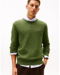 Tommy Hilfiger - Essential Cotton Crew Neck Sweatshirt - Lyst