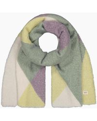 Barts - Taats Soft Colourblock Short Fringes Scarf - Lyst