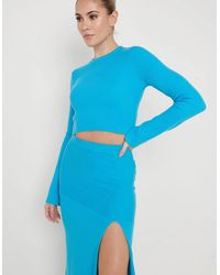Pretty Lavish - Sofia Long Sleeve Knit Top - Lyst