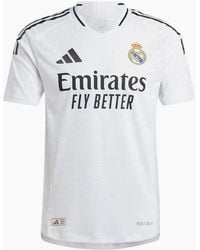 adidas - Real Madrid Authentic Home Shirt 2024 2025 Adults - Lyst