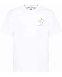 CASABLANCA - Diamond Column Printed T-Shirt - Lyst