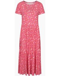 Mountain Warehouse - Ladies Sardinia Floral Tiered Dress - Lyst