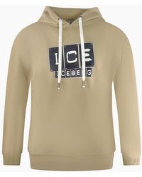Iceberg - Ice Bold Blocked Logo Hoodie - Lyst
