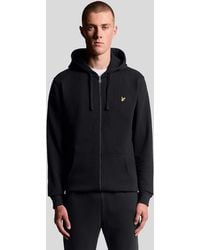 Lyle & Scott - Loopback Cotton Full Zip Hoodie - Lyst