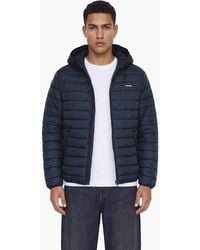 Jack & Jones - Elvis Light Puffer Hooded Padded Jacket - Lyst