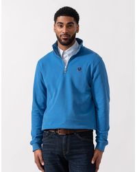 Belstaff - Quarter Zip Sweatshirt - Lyst