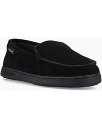 BEARPAW - Brian Suede Slippers - Lyst