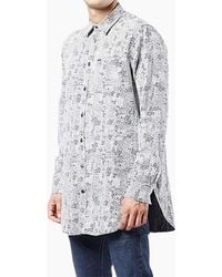 DIESEL - S Filty 0Nane Shirt Long Sleeve Regular Fit Soft Cotton Camicia New - Lyst