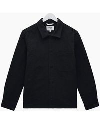 Wax London - Rockley Honeycomb Jacquard Overshirt - Lyst