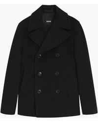 BOSS - Boss H Hyde Peacoat 264 001 - Lyst