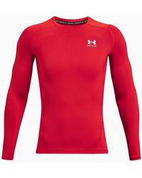 Under Armour - Armour Ua Hg Comp Ls Baselayer Top - Lyst