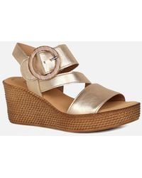 Gabor - Drama Wedge Heel Sandals - Lyst