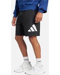 adidas - Essential Shorts Poly Cotton Dri Fit Sportswear Summer Beach Bermuda - Lyst