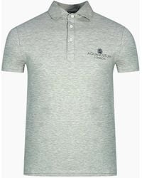 Aquascutum - London Bold Logo Polo Shirt - Lyst