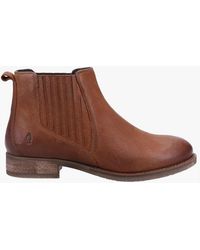 Hush Puppies - Edith Boots Tan - Lyst