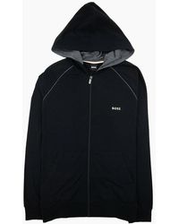 BOSS - Mix & Match Logo Zip Up Jacket 005 - Lyst