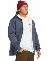 Billabong - Arch Full Zip Hoodie - Lyst