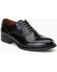 Base London - Franklin Toe Cap Oxford Shoes - Lyst