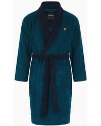 Lyle & Scott - Shawl Neck Long Sleeve Robe - Lyst