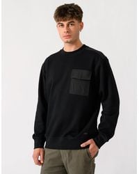 BOSS - Boss We Urban Crew Neck Sweatshirt With Pocket - Lyst