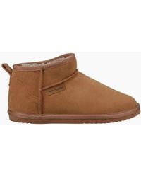 Hush Puppies - Ashanti Suede Slippers Tan - Lyst