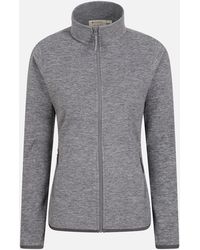 Mountain Warehouse - Ladies Snowdon Ii Melange Full Zip Fleece Jacket - Lyst