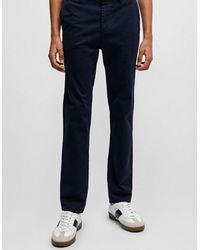 BOSS - Boss Tapered-Fit Chinos - Lyst