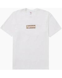 Supreme - Burberry Box Logo Tee Shirt - Lyst